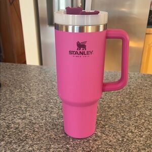 Stanley Pink 40 oz Insulated Travel Mug with Handle